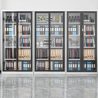 Muebles comerciales Jefe moderno gabinete oficina librería de combinación de archivos de madera