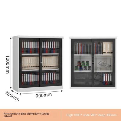 Muebles comerciales Jefe moderno gabinete oficina librería de combinación de archivos de madera