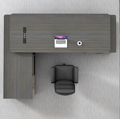 Sitio de muebles de oficina modernos sencillos Escritorio grande y silla para la sala del gerente ecológica
