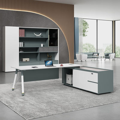 Estilo de diseño contemporáneo Mesa de computadora ejecutiva para muebles de oficina escolares
