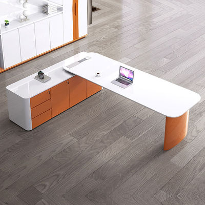 Escritorio ejecutivo personalizado en forma de L Muebles de oficina Escritorios personalizados
