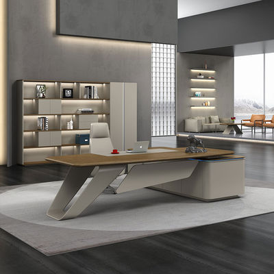 Muebles de oficina comerciales con tablero de aglomerado de partículas de grado E1 y panel de melamina