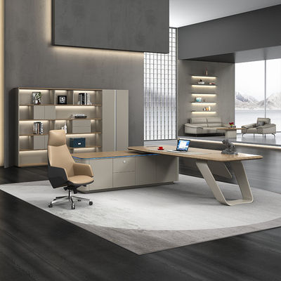 Muebles de oficina comerciales con tablero de aglomerado de partículas de grado E1 y panel de melamina