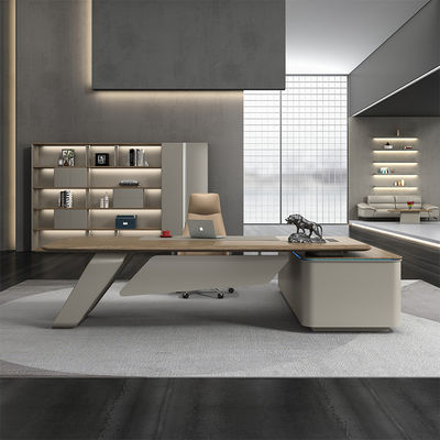 Muebles de oficina comerciales con tablero de aglomerado de partículas de grado E1 y panel de melamina