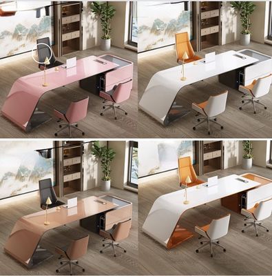 Escritorio Modular Escritorio de Negocios Escritorio para Mesa Ejecutiva Conjuntos de muebles de oficina