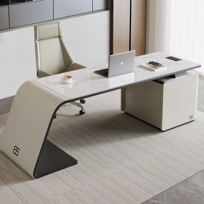 Muebles comerciales final Jefe moderno Mesa para el gerente ejecutivo Escritorio de computadora de lujo