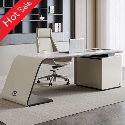 Muebles comerciales final Jefe moderno Mesa para el gerente ejecutivo Escritorio de computadora de lujo