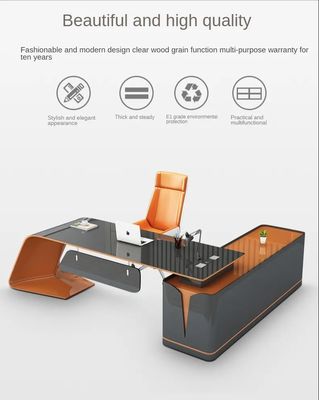 Muebles de oficina de dormitorio conjunto de colores personalizados y estilo de negocio escritorio ejecutivo