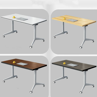 Muebles comerciales Mesa de conferencias de empalme extensible para escritorio móvil largo