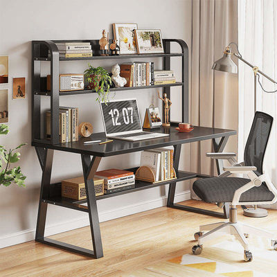 Mesa de computadora de madera para jugar o trabajar en otras habitaciones moderna y minimalista