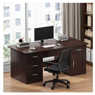 Muebles de oficina escritorio moderno sencillo computadora doméstica escritorio y silla para negocios