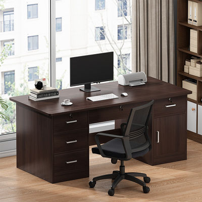 Muebles de oficina escritorio moderno sencillo computadora doméstica escritorio y silla para negocios