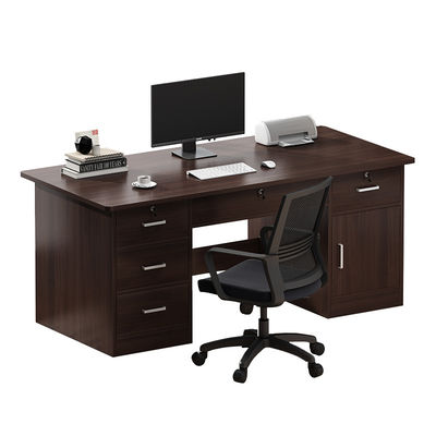 Muebles de oficina escritorio moderno sencillo computadora doméstica escritorio y silla para negocios