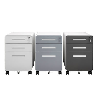 Arquivo de archivos específicos Arquivo de archivos de oficina de acero resistente y duradero Arquivo móvil de estaño pequeño