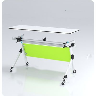 Diseño moderno de mesa de entrenamiento plegable y combinación de sillas para oficina multifuncional
