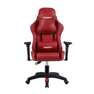 Silla de juego competitiva con ajuste de altura del respaldo completo y diseño ergonómico