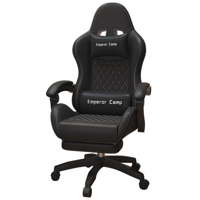 Silla de computadora de juegos de colores personalizados con elevación de inclinación y características de soporte atlético