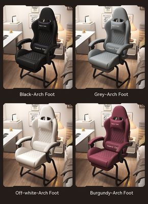 Silla de computadora de juegos de colores personalizados con elevación de inclinación y características de soporte atlético