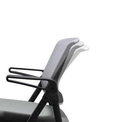 Silla de oficina de formación cómoda con manivela fija reclinada y diseño plegable