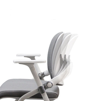 Silla de conferencias plegable de doble espalda ajustable con manivela fija para eventos corporativos