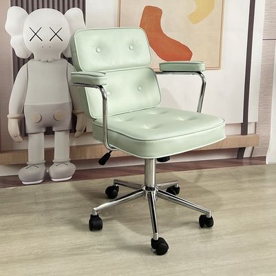 Silla de PC ergonómica de altura ajustable para apoyo de espalda cómodo y oficina en el hogar