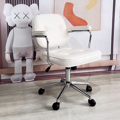 Silla de PC ergonómica de altura ajustable para apoyo de espalda cómodo y oficina en el hogar