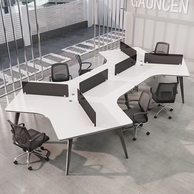 Combinaciones de escritorio y silla Muebles de oficina modulares para el programa de diseño de la empresa