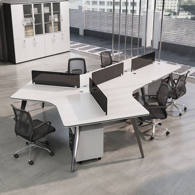 Combinaciones de escritorio y silla Muebles de oficina modulares para el programa de diseño de la empresa