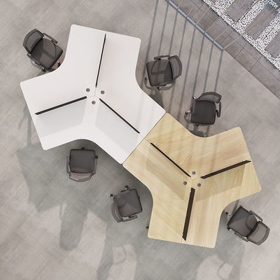 Combinaciones de escritorio y silla Muebles de oficina modulares para el programa de diseño de la empresa
