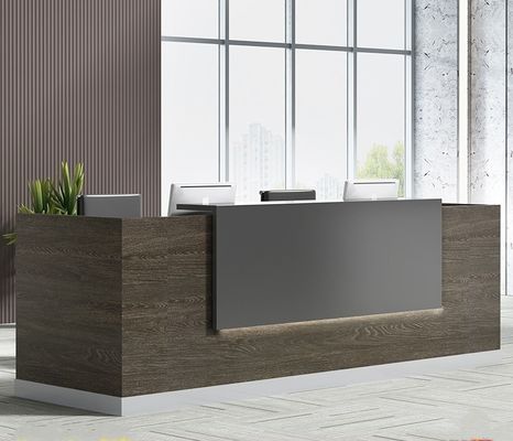 Cuadro de oficina de lujo de madera para recepción de negocios y salón de belleza