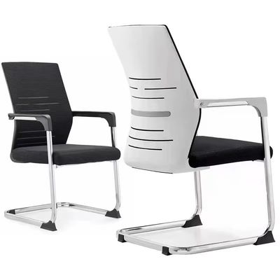 Silla de conferencias de arco Negro Más colores opcionales Sencillez estilística