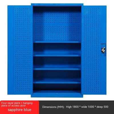 Muebles comerciales Gabinete de almacenamiento de doble puerta para organización de talleres y oficinas