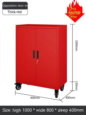 Muebles comerciales Gabinete de almacenamiento de doble puerta para organización de talleres y oficinas