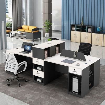 Combinación de escritorio y silla de personal certificada ISO9001/ISO14001 para necesidades personalizables