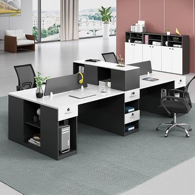 Combinación de escritorio y silla de personal certificada ISO9001/ISO14001 para necesidades personalizables