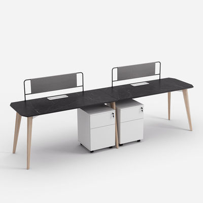 Despacho ejecutivo de madera de personal moderno Cubicle de oficina Estación de trabajo Escritorio combinado