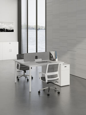 Muebles de escritorio móviles extensibles Cubicos de partición de computadoras Estación de trabajo