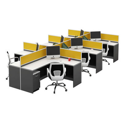 Estaciones de trabajo de diseño moderno mesas y sillas combinación para la oficina del supervisor