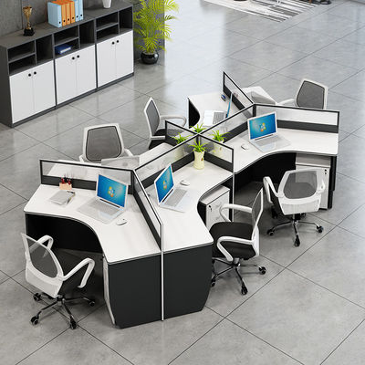 Muebles para oficinas y cuartos de negocios Escritorio simple de madera con certificado ISO9001/ISO14001