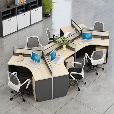 Muebles para oficinas y cuartos de negocios Escritorio simple de madera con certificado ISO9001/ISO14001
