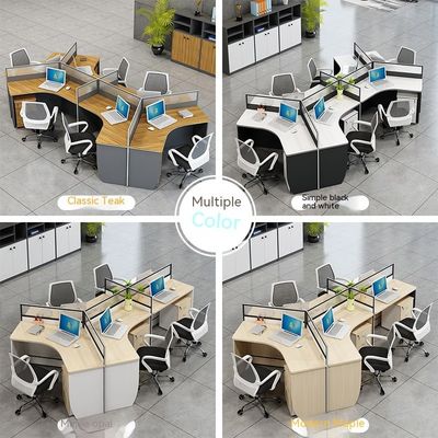 Muebles para oficinas y cuartos de negocios Escritorio simple de madera con certificado ISO9001/ISO14001