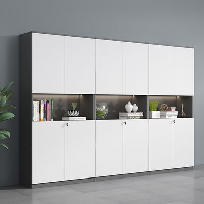 Estante de libros de madera sólida ajustable para muebles de oficina y almacenamiento de archivos