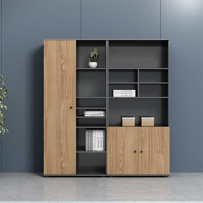 Armario de pantalla de librería de pared para almacenamiento de oficinas y solución de optimización de espacio