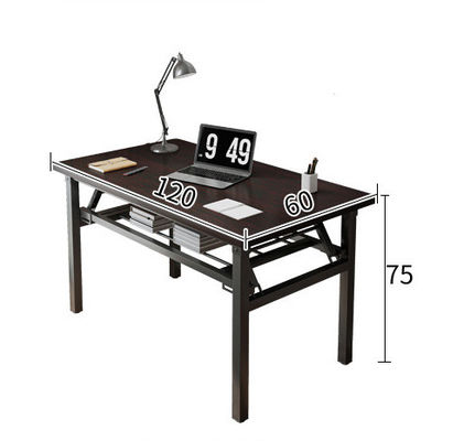 Inicio Fabricantes de muebles de oficina Computadora plegable sencilla Mesa larga Mesa de cuadro de hierro