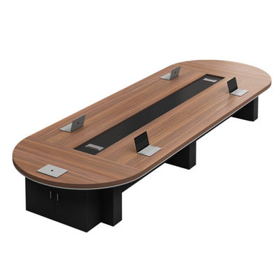 Mesa de reuniones moderna y sencilla ideal para discusiones colaborativas en salas de conferencias
