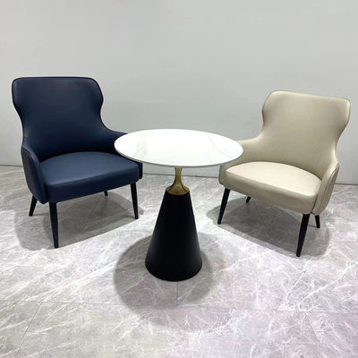 Muebles de sala de reuniones con mesa y silla de negocios de estilo simple
