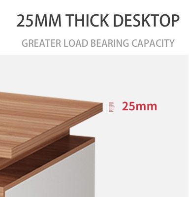 Mesa de escritorio simple de madera sólida de personal único de oficina moderna Mesa de computadora para el hogar y el aprendizaje