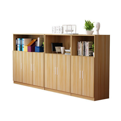 Cabinet de despensa de dos puertas de oficina con diseño moderno y T / T 30% depósito 70% saldo