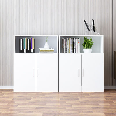 Cabinet de despensa de dos puertas de oficina con diseño moderno y T / T 30% depósito 70% saldo