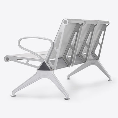 Una silla de espera de acero inoxidable para el aeropuerto, el banco y el hospital proporciona comodidad al cliente